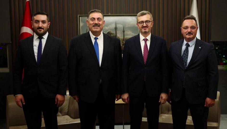 TİMBİR heyetinden İletişim Başkanı Burhanettin Duran’a ziyaret